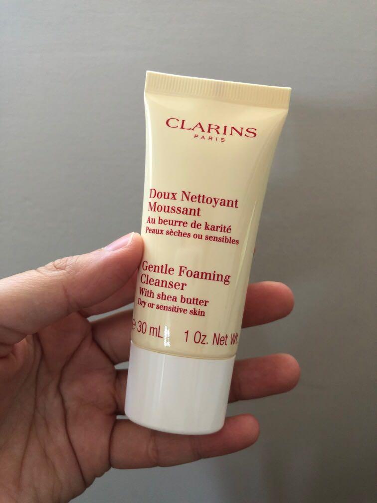 clarins gentle foaming cleanser 30ml