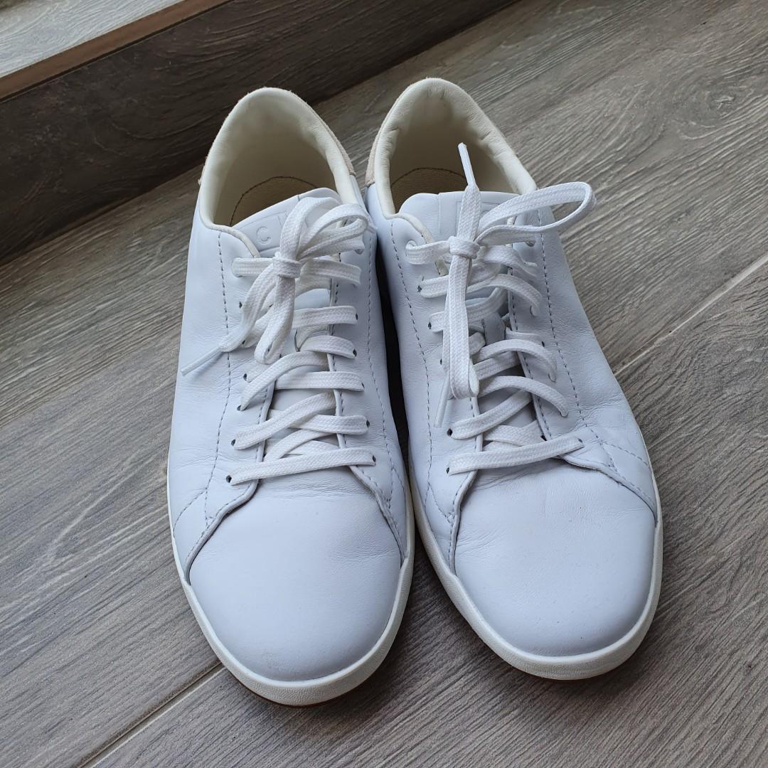 cole haan white leather
