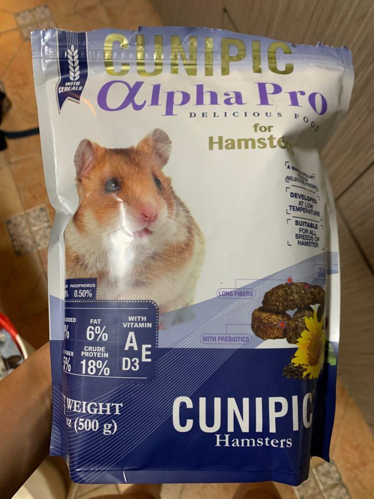 Cunipic Alpha Pro Sample (Hamster food), Pet Supplies, For Small