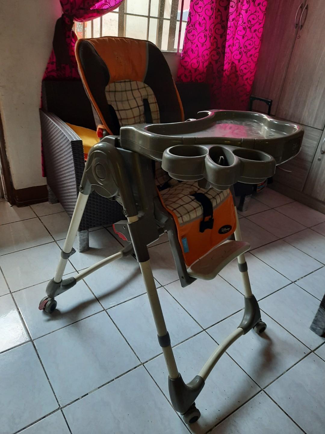 Disney High chair, Babies & Kids, Nursing & Feeding, Baby High Chairs on Carousell