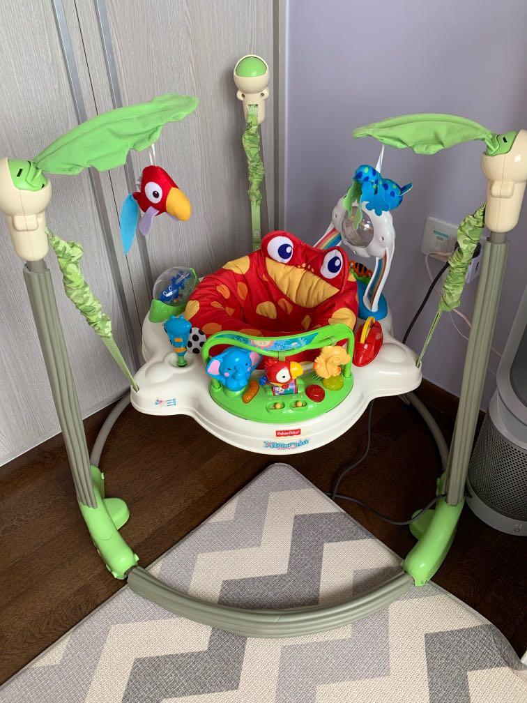 r for rabbit jumperoo