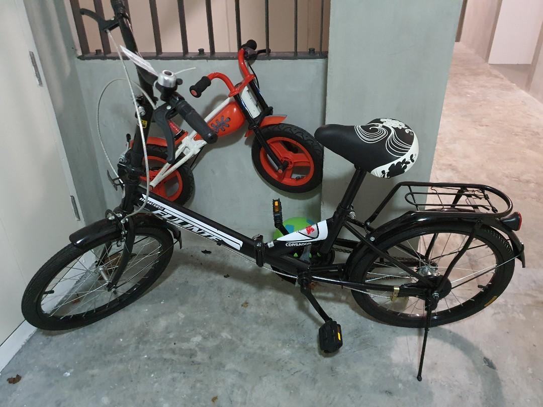 single gear folding bike