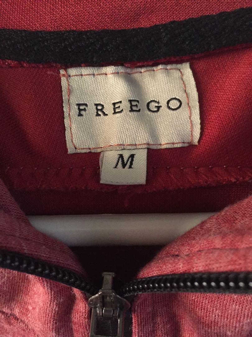 Freego Hoodie Jacket, Women's Fashion, Coats, Jackets and Outerwear on ...