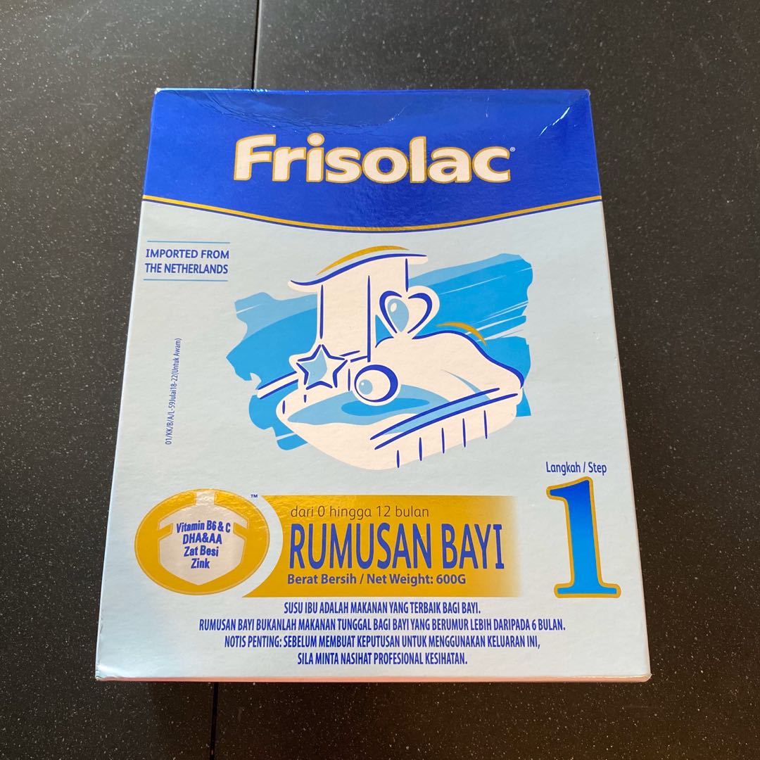 Frisolac Step 1 600g, Babies & Kids, Nursing & Feeding, Weaning ...
