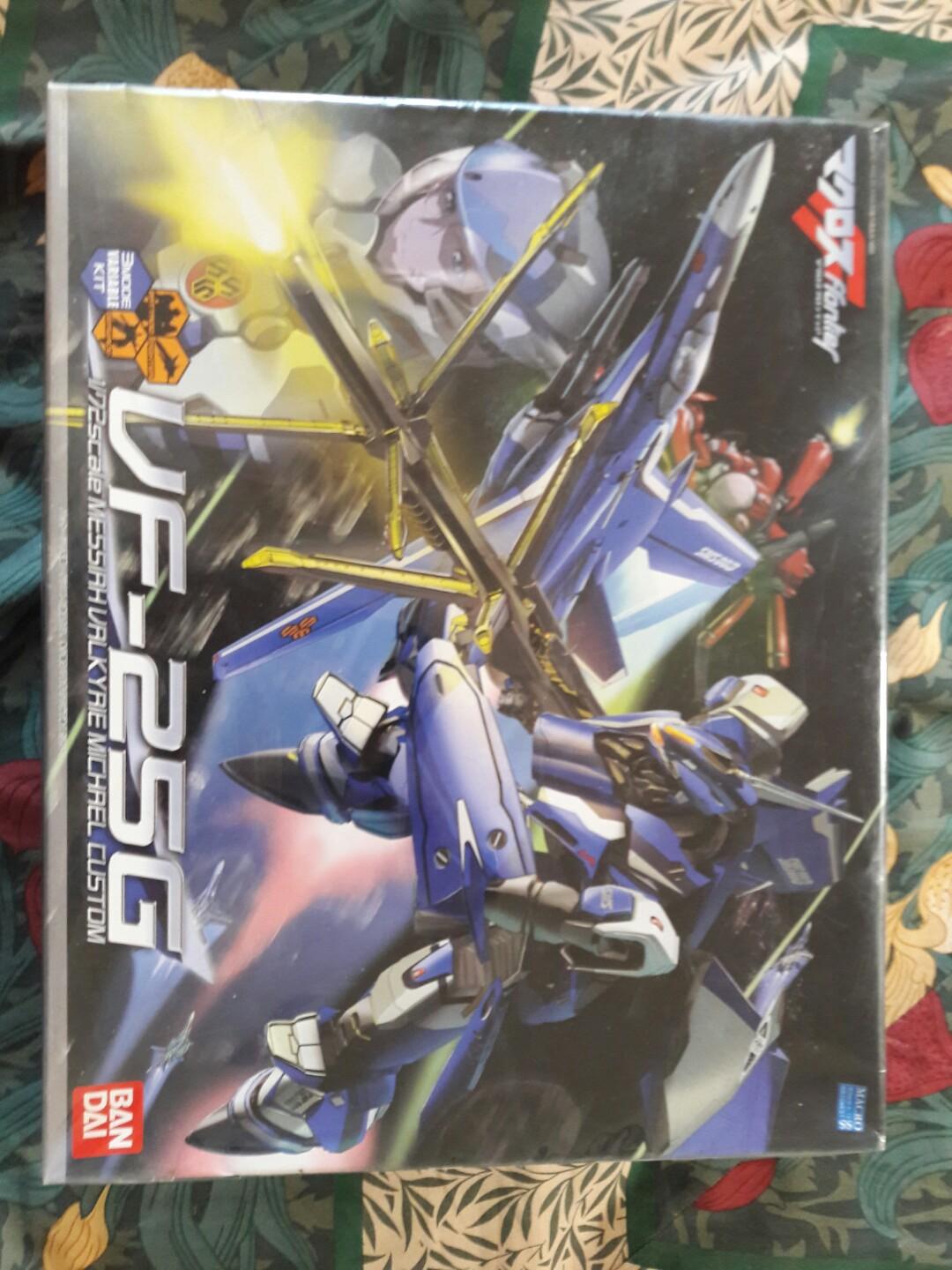 Macross Frontier Vf 25g Messiah Valkyrie Michael Custom 1 72 Scale 3 Mode Variable Kit Hobbies Toys Toys Games On Carousell Macross Frontier Vf 25g Messiah Valkyrie Michael Custom 1 72 Scale 3 Mode Variable Kit Hobbies Toys Toys Games On Carousell
