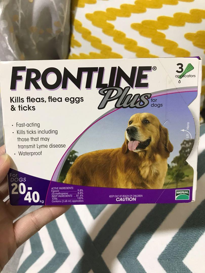 Frontline Plus （分類：寵物食品）位於 Hong Kong。 由 anglebbchu 提交（商品編號 283199540，圖片 1）。簡介： 全新正貨包平郵，大狗使用。
