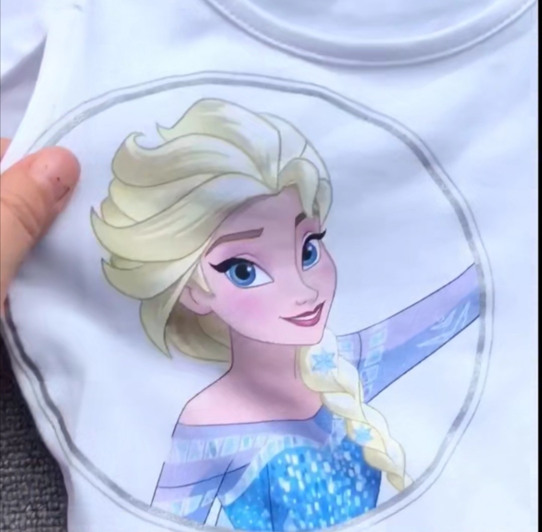 Frozen 2 Elsa bling bling 短袖連身裙