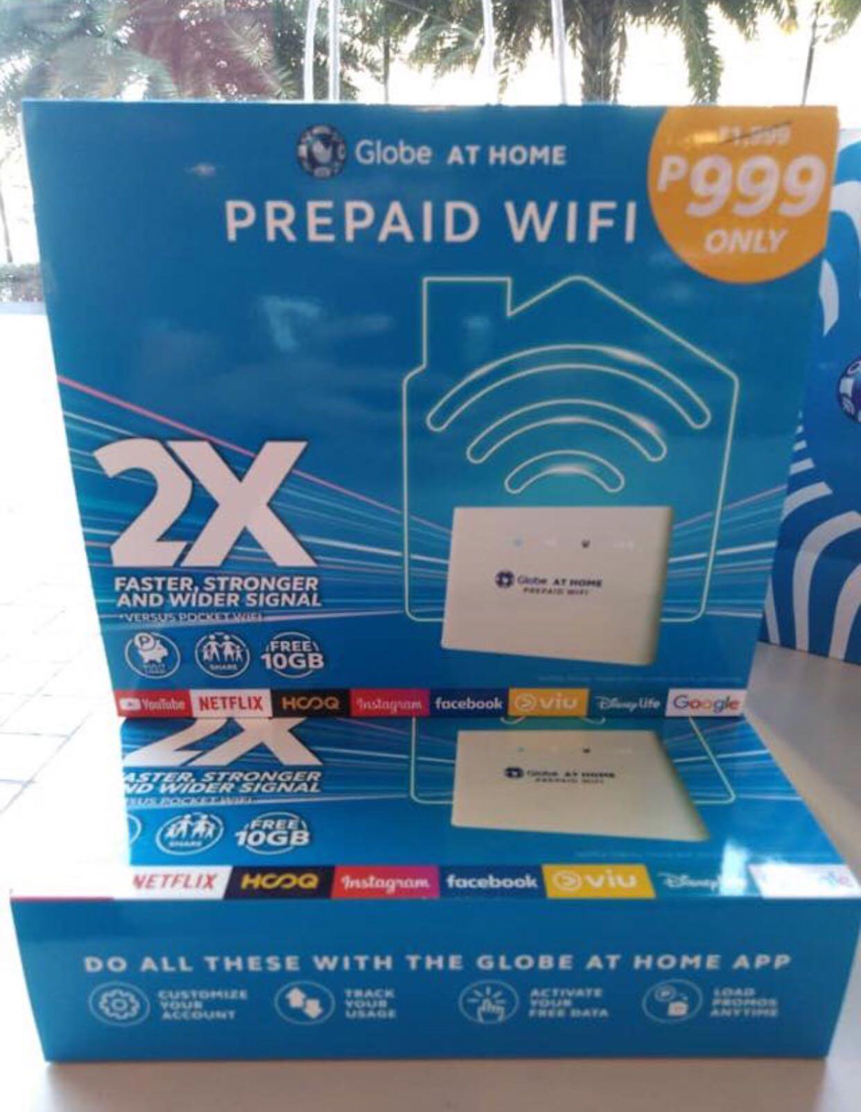 Globe at Home Prepaid Wifi (BrandNew Free10gb + 1 yr warranty ...