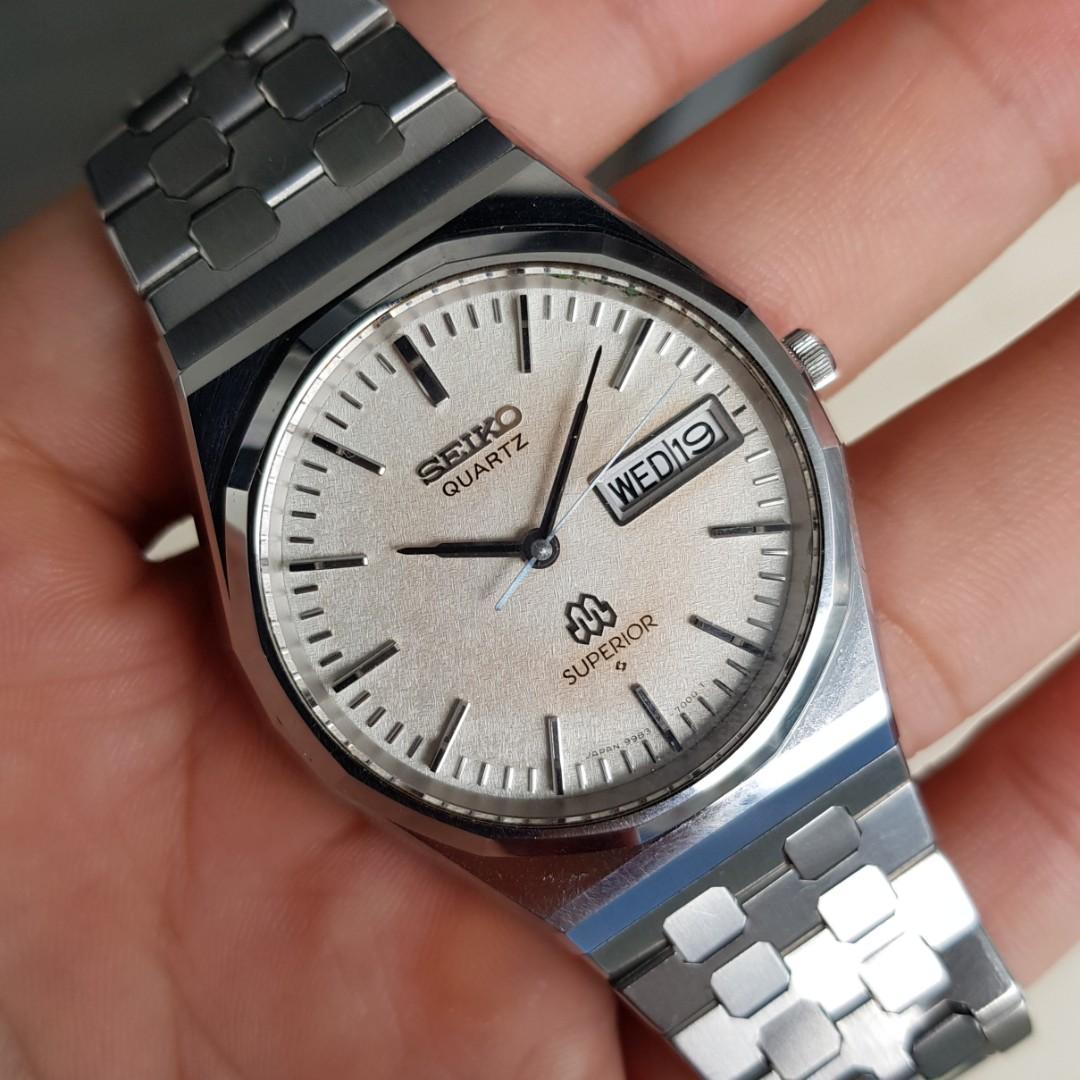 Grail! Seiko Twin Quartz Superior 9983-7000, Mobile Phones & Gadgets,  Wearables & Smart Watches on Carousell