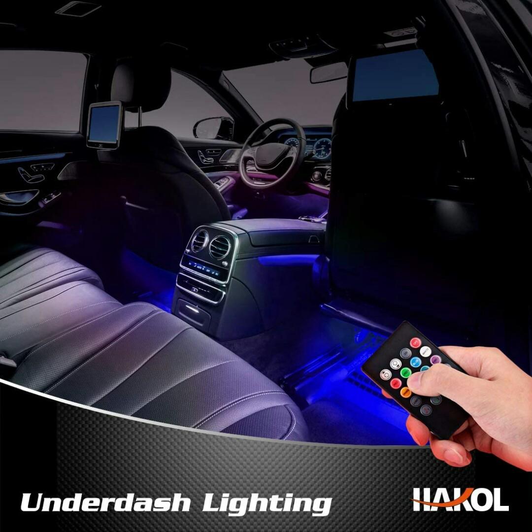 Hakol Ultimate Car Interior Led Lights 7 Color Underdash Lighting Led Lights 7 Color Underdash Lighting