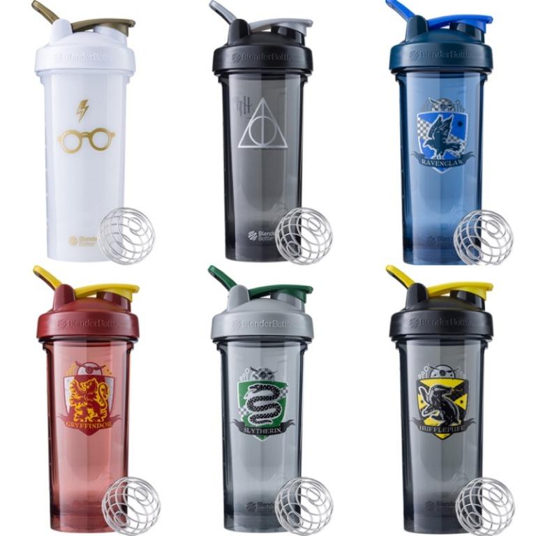 BlenderBottle Pro Series Shaker Cup, 28oz, Gold - Deathly Hallows