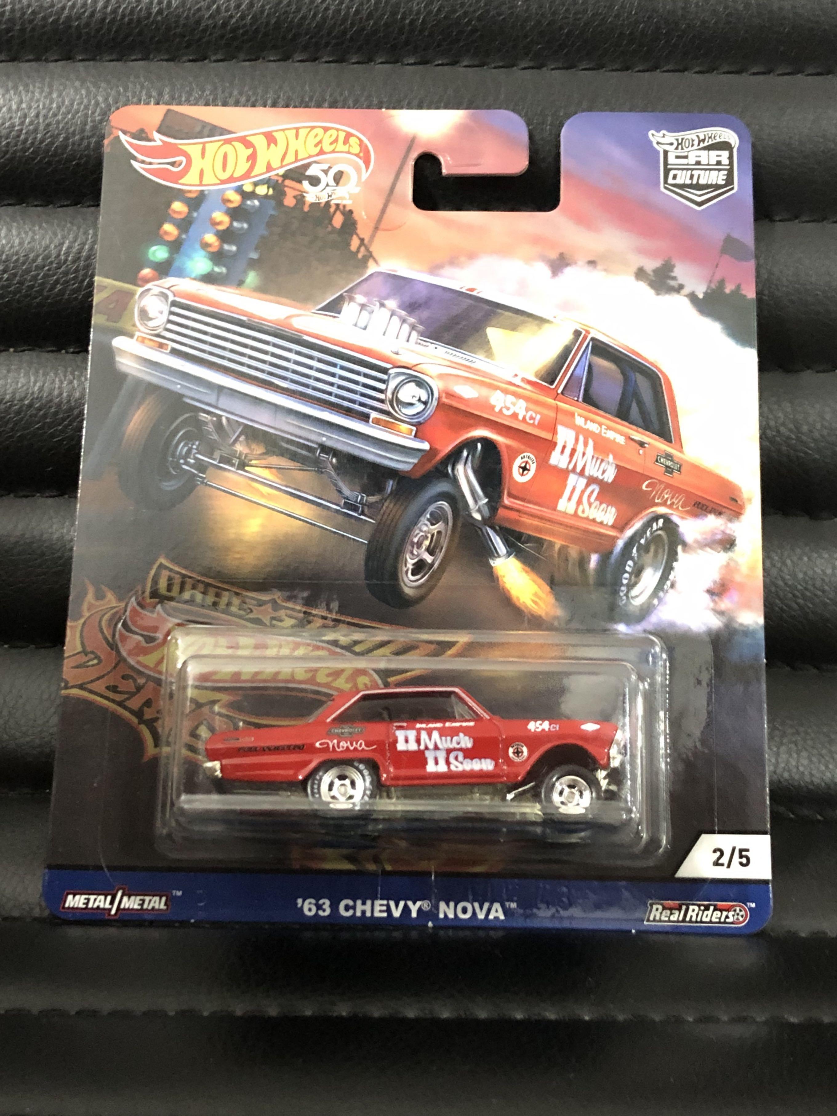 63 chevy nova hot wheels sales