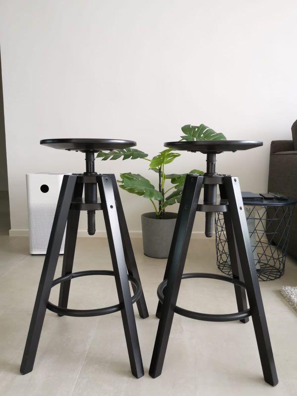 Ikea Bar Stools, Furniture & Home Living, Furniture, Chairs on Carousell