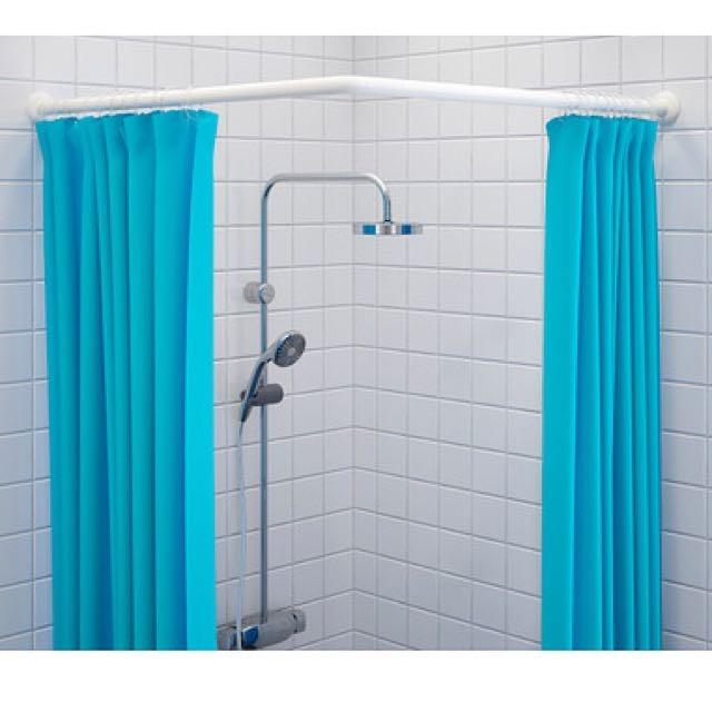 Ikea Gommaren Shower Curtain Rod Brand New Furniture Others On Carousell