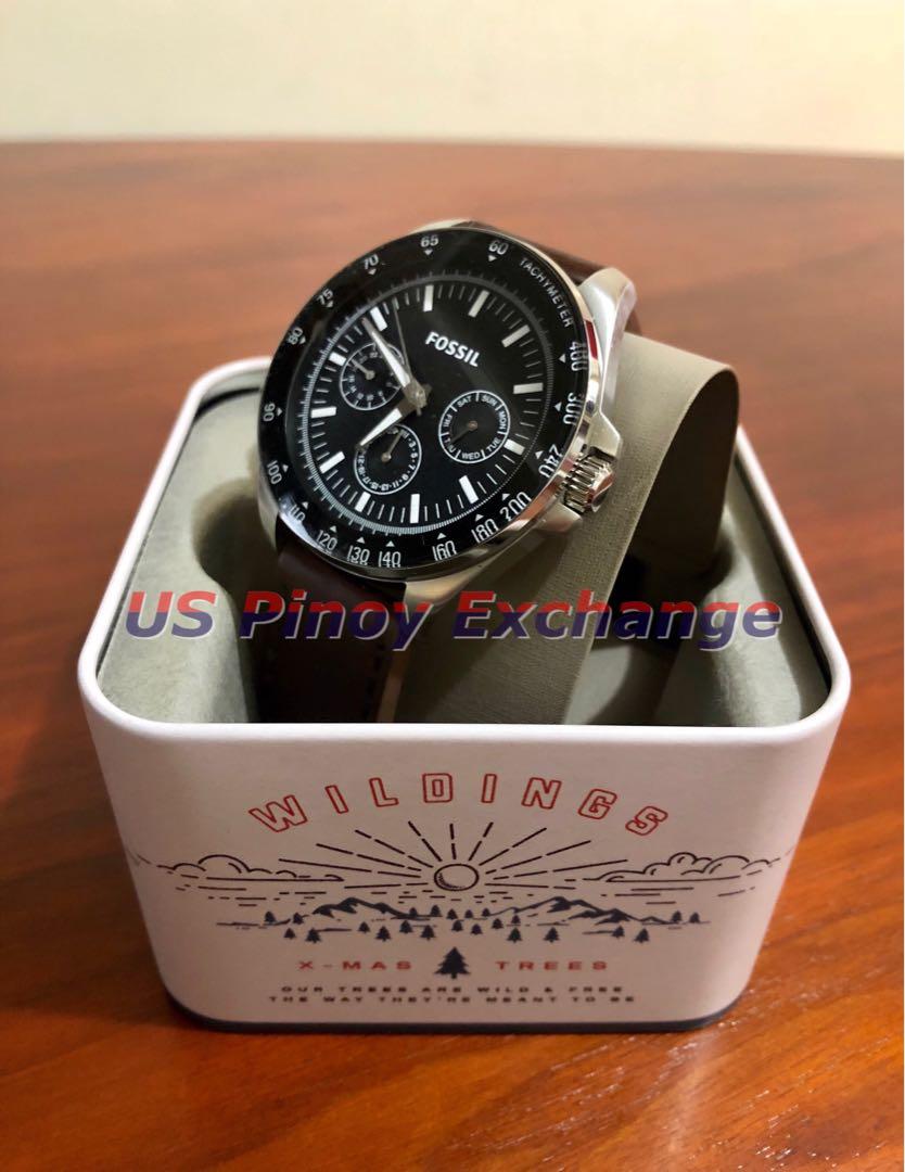 IMPORTED ORIGINAL FOSSIL MEN S LEATHER WATCH Men s Fashion