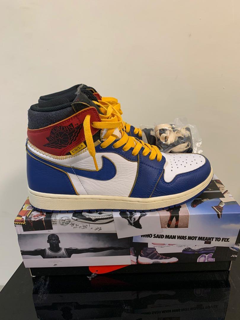jordan 1 union blue toe