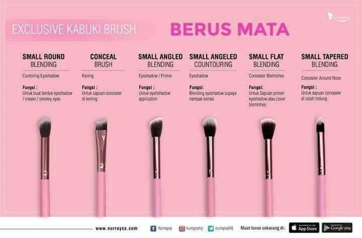 brush concealer kening