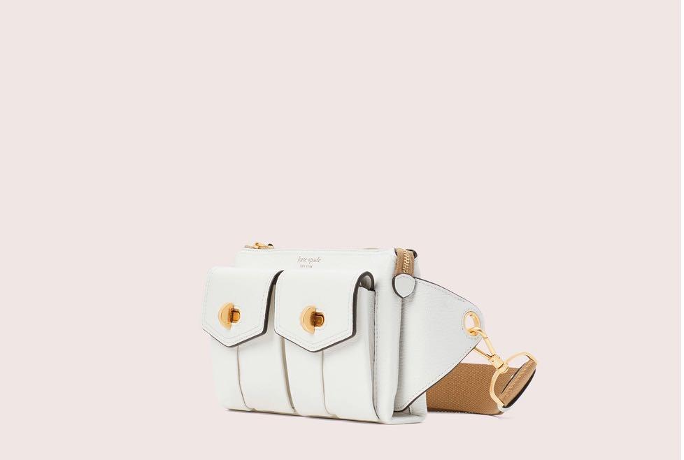 Kate spade cargo sling bag white online