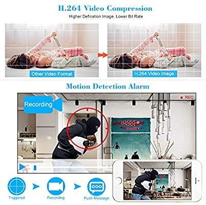 KKmoon 4 Channel Standalone CCTV DVR Recorder VGA Output Video