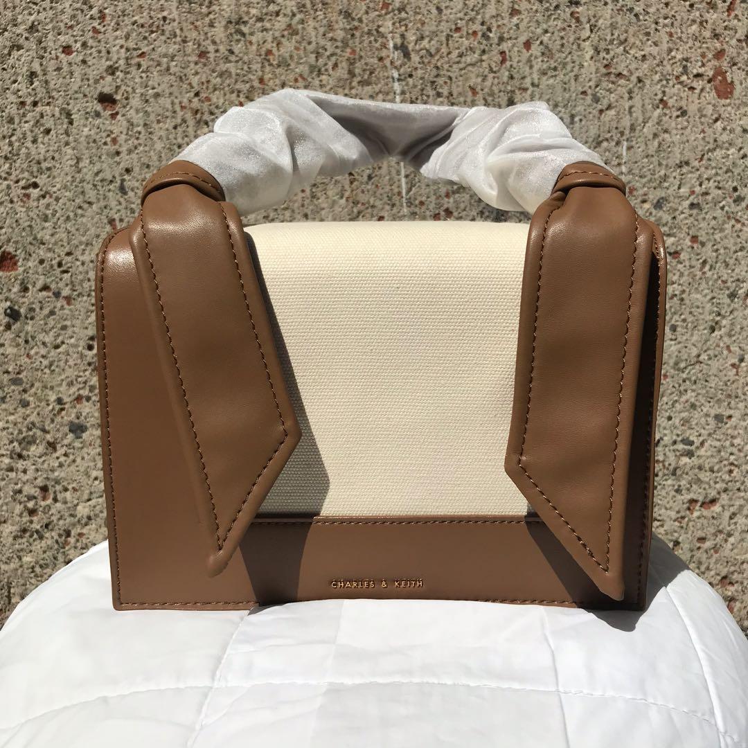 Charles and keith knotted strap handbag hot sale
