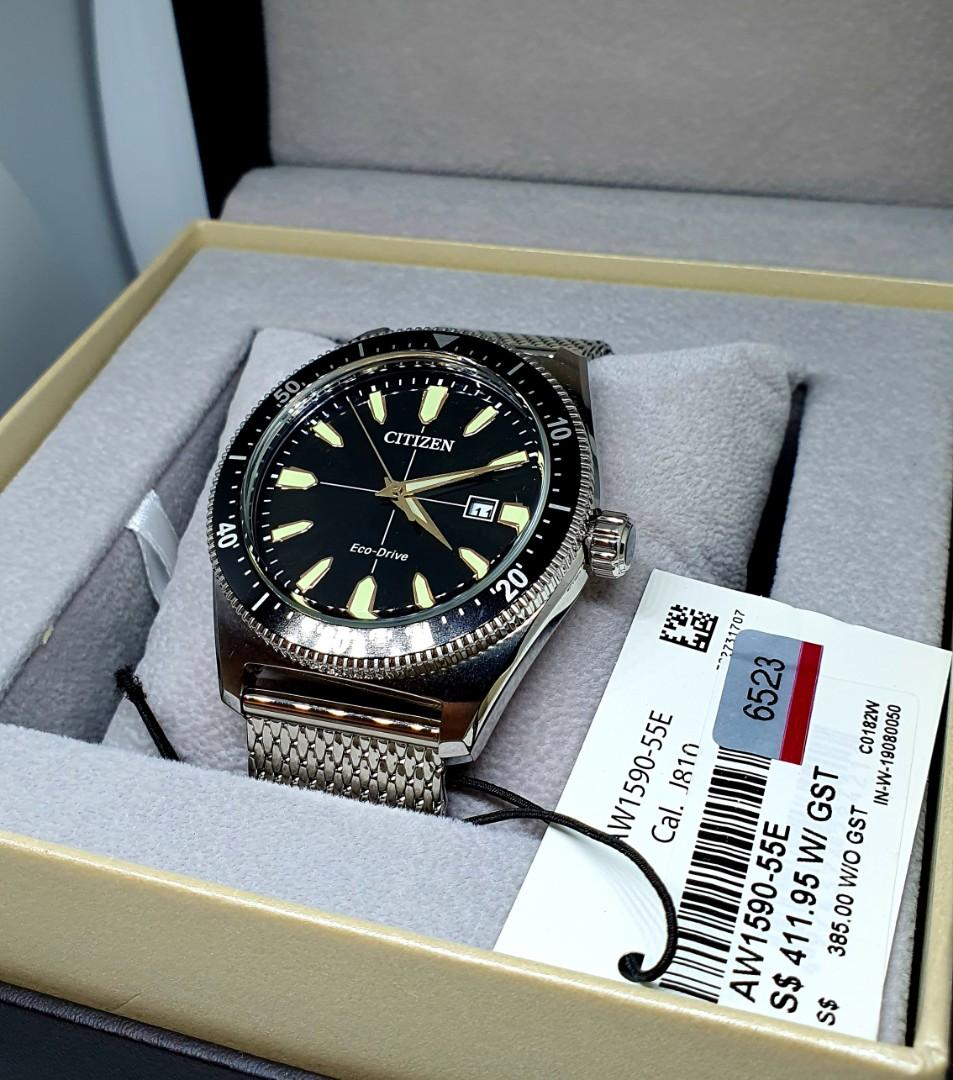 Free Courier delivery LNIB Citizen Brycen Eco Drive AW1590 55E