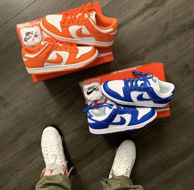 nike dunk low syracuse kentucky