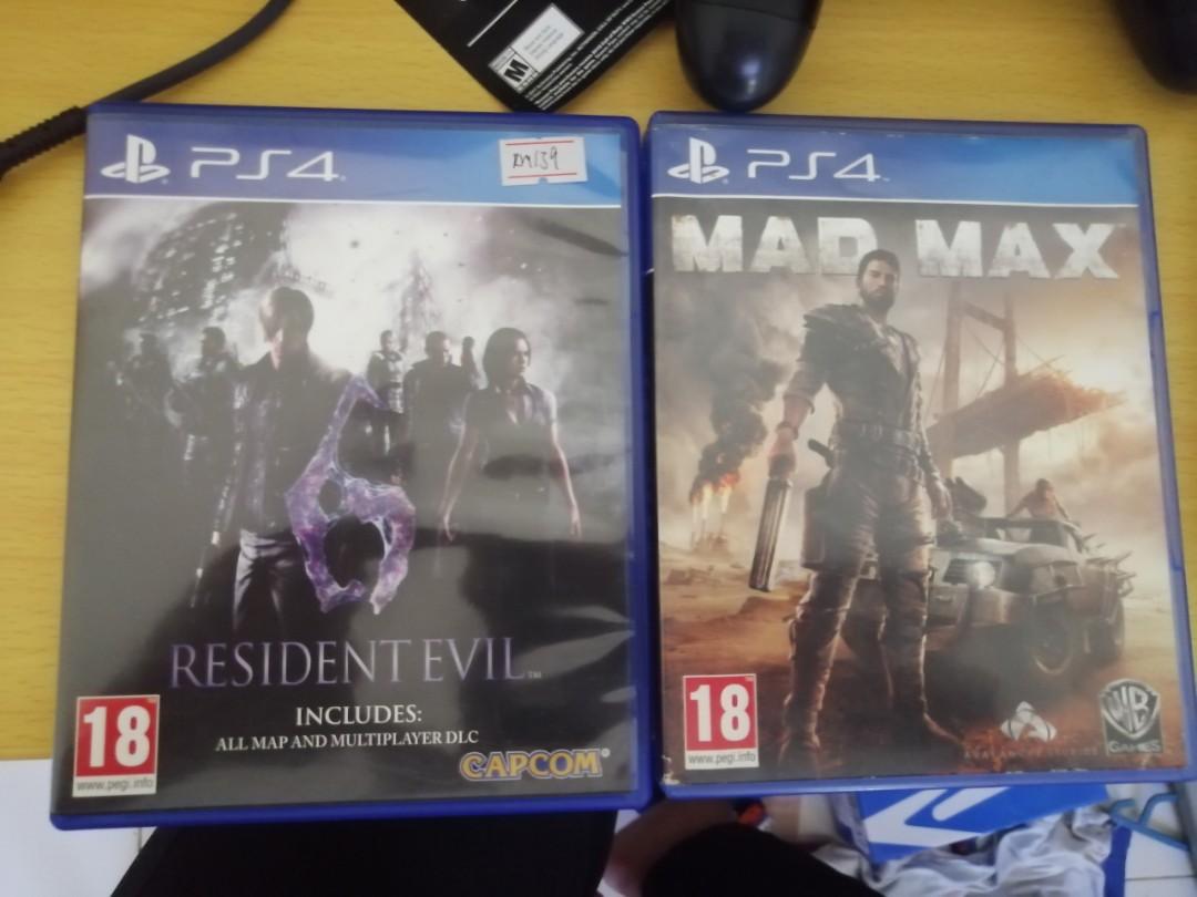 Mad max dan resident evil 6