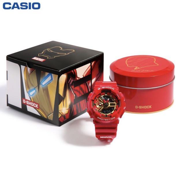 Marvel Iron Man G shock watch