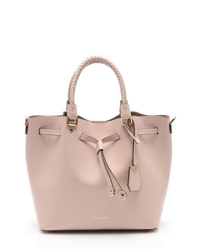 Blakely smooth leather bucket bag sale