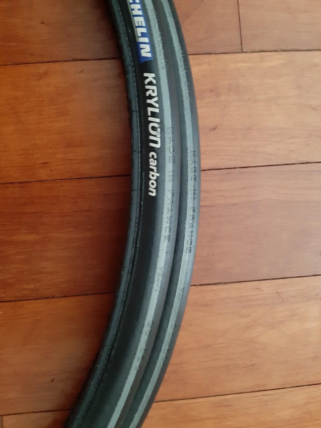 Michelin Krylion Carbon Bicycle Tyres 23 x 700c pair