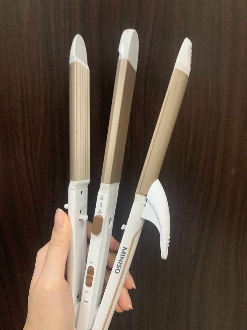 Miniso curling iron top