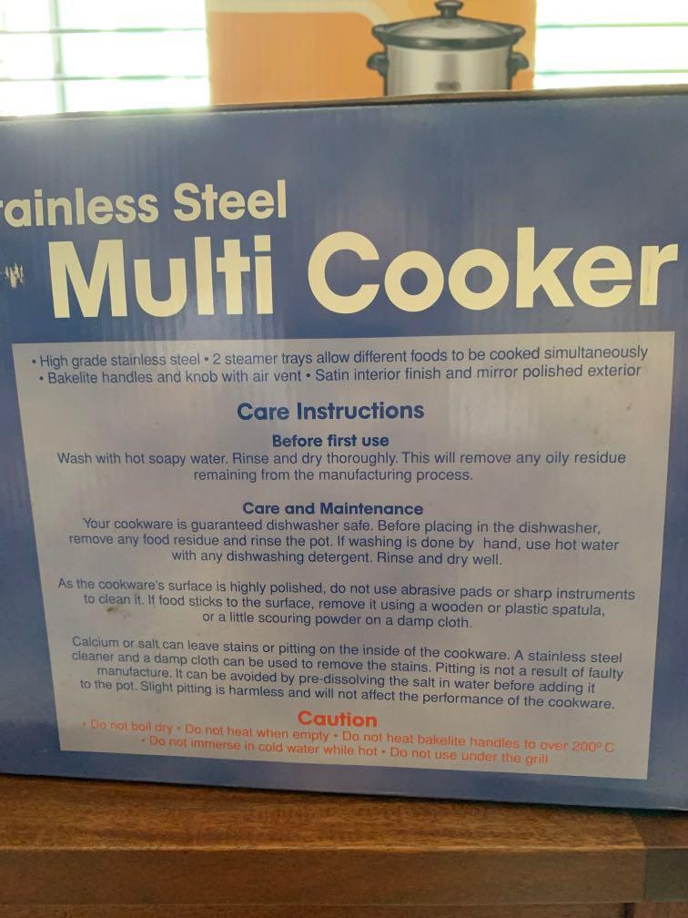 Salt stainless steel multi cooker new arrivals