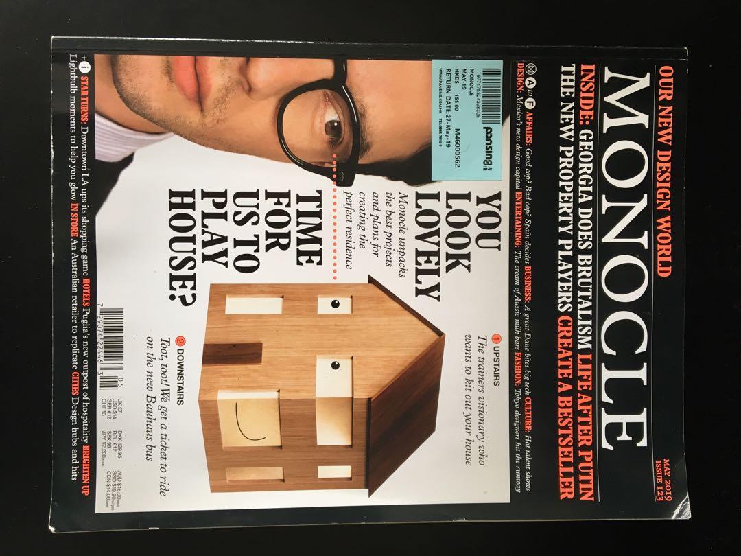 Monocle Magazine May 2019 Issue 123, Hobbies & Toys, Books & Magazines ...