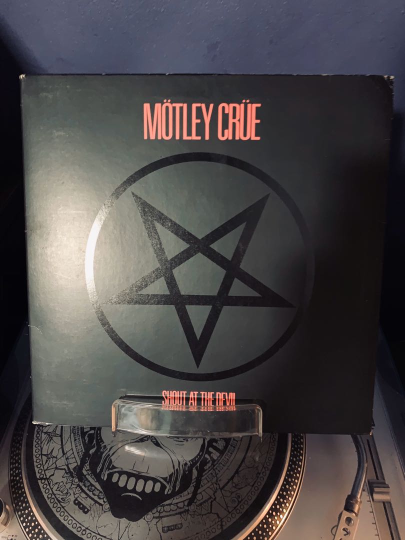 Motley Crue Shout At The Devil Lp Japanese Pressing Vinyl Records Music Media Cds Dvds Other Media On Carousell