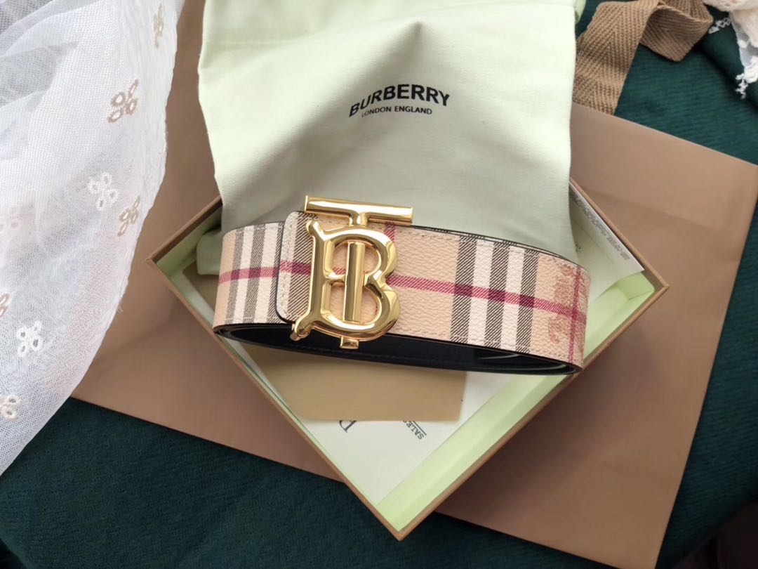 authentic burberry belt