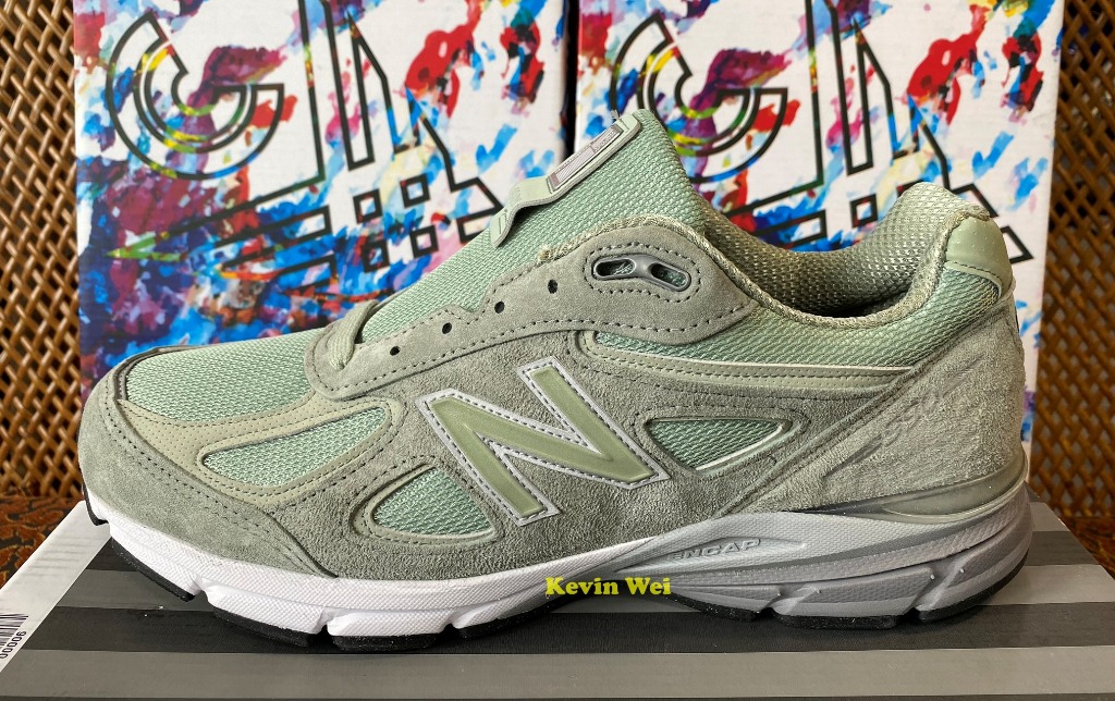 Mint green new balance best sale 990