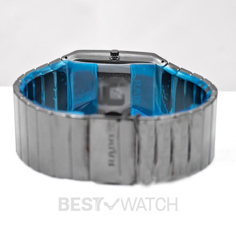 NEW Rado Ceramica Diamonds Quartz Black Dial Ladies Watch
