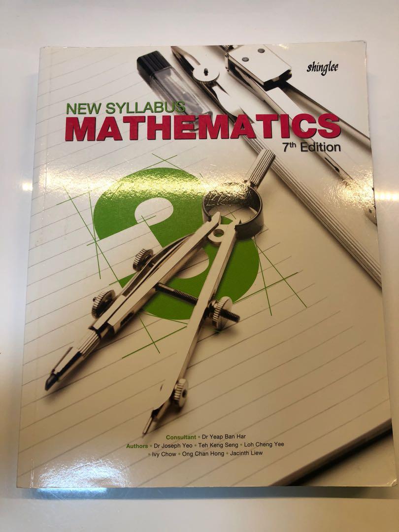 New Syllabus Mathematics 7th Edition Shinglee Hobbies Toys Books New Syllabus Mathematics 7th Edition Shinglee Hobbies Toys Books