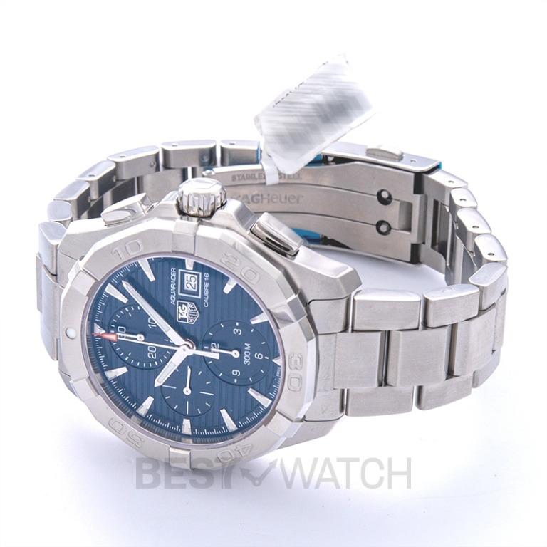 NEW TAG Heuer Aquaracer Chronograph Calibre 16 Automatic Blue Dial Men s Watch CAY2112.BA0927 Luxury Watches on Carousell