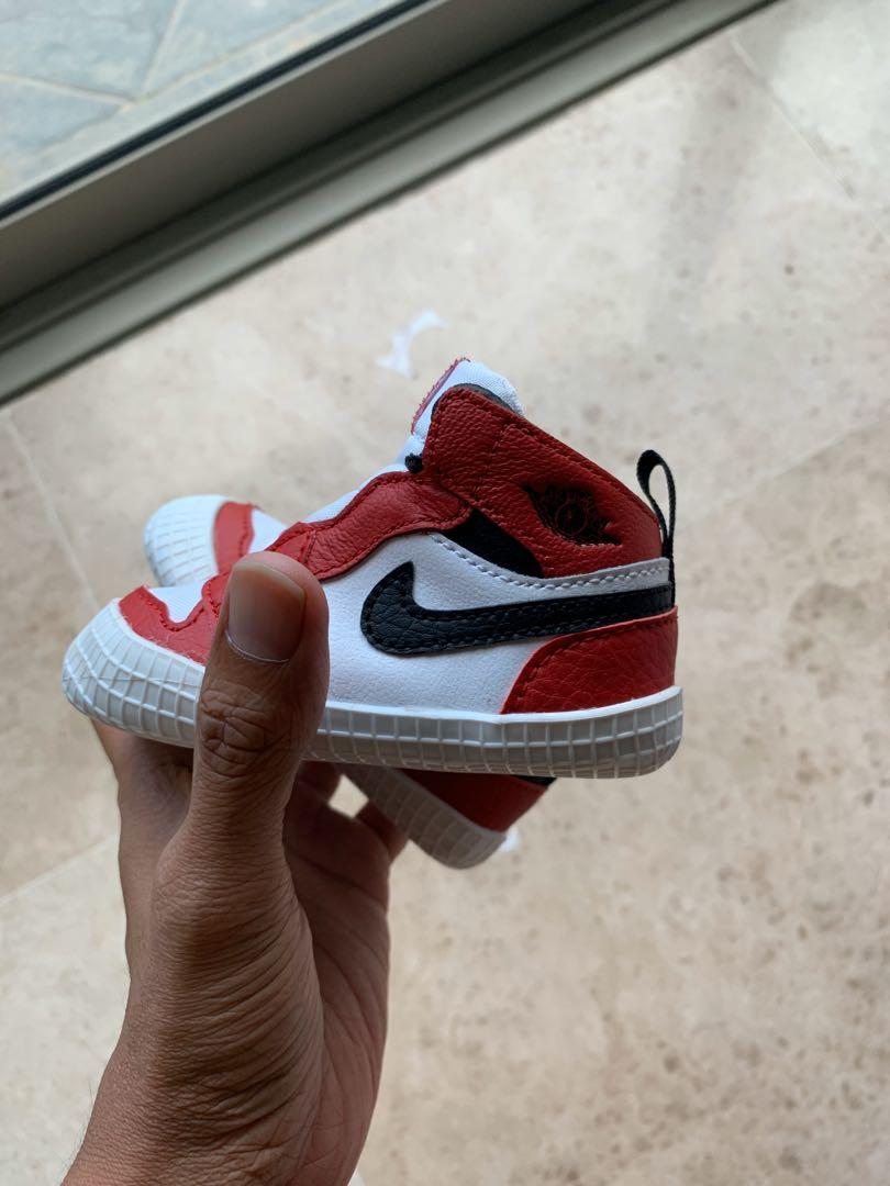 aj 1 crib bootie