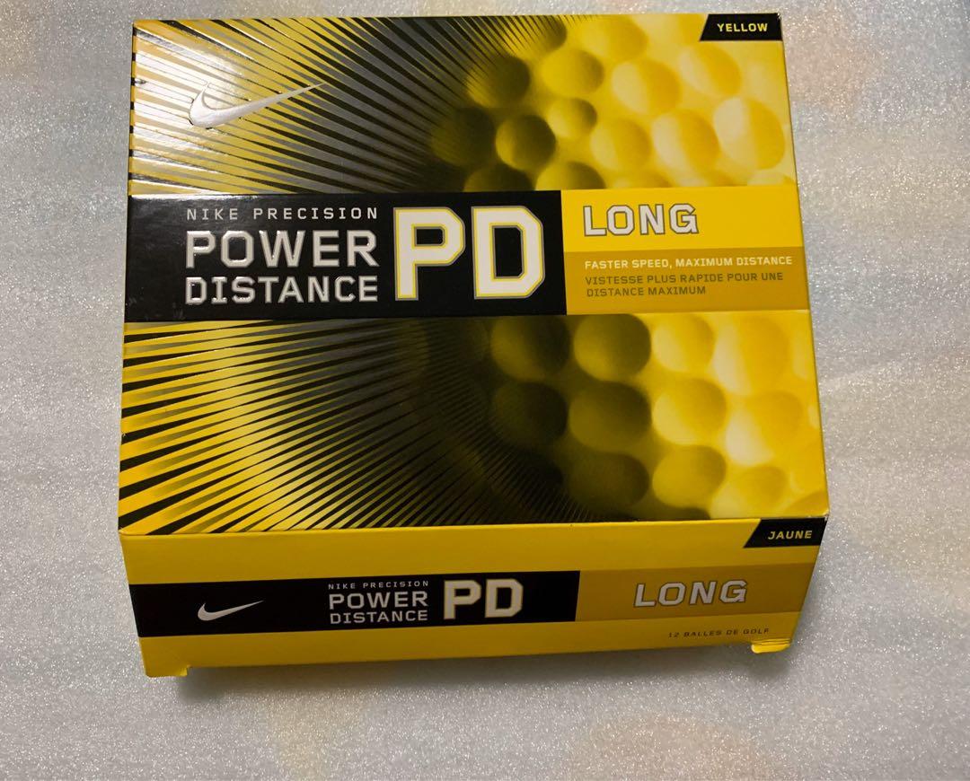 NIKE PD(Power Distance) Golf Balls (3X3), Sports Equipment, Sports