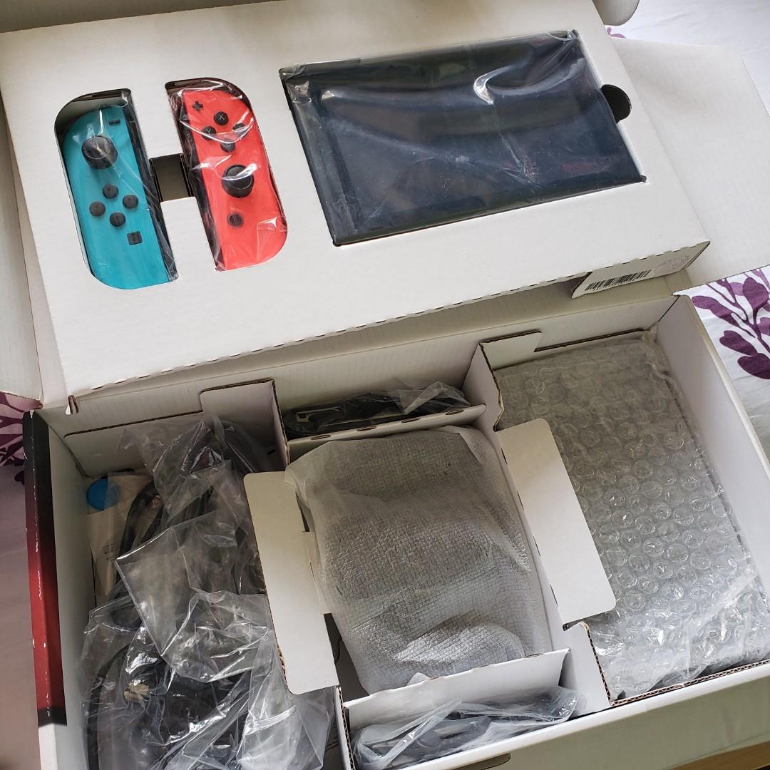 Nintendo Switch 紅藍主機舊版, 電子遊戲, 電子遊戲機, Nintendo 