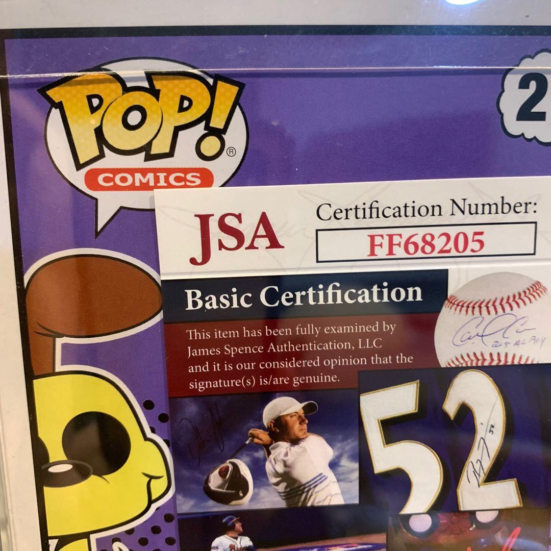 Odie Funko Pop Autographed by Voice Actor Gregg Berger with JSA