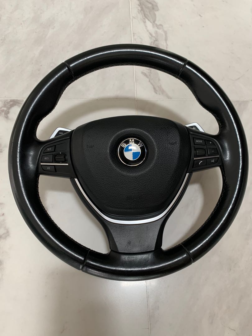 Original BMW F10 Steering Wheel With Airbag & Paddle Shift, Car Accessories, Accessories on