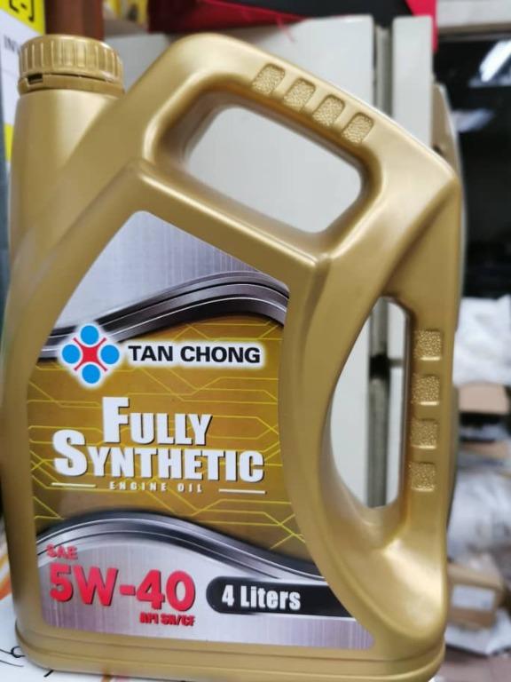 [ORIGINAL] Nissan (Tan Chong) 5W40 Fully Synthetic Engine Oil (4L