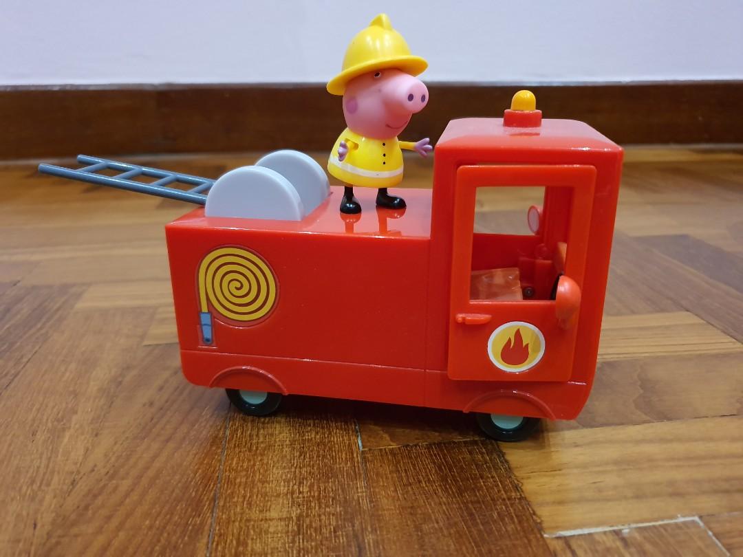 Peppa Pig Fire Engine Toys Games Bricks Figurines On Carousell You can find more peppa pig fireman sam us official: carousell
