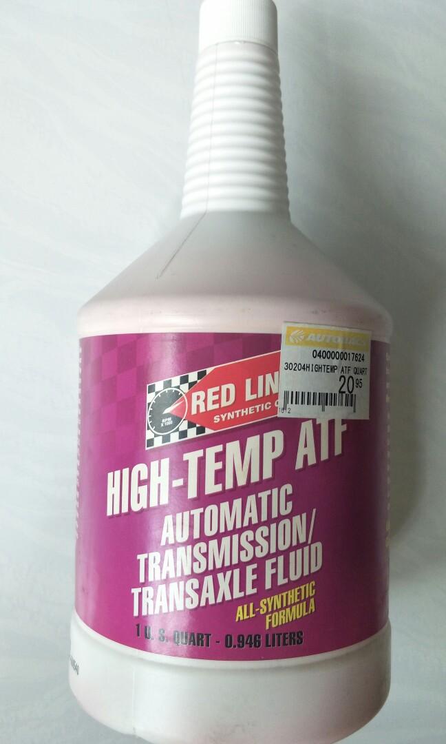 Redline HighTemp ATF Automatic Transmission Transaxle Fluid, Car