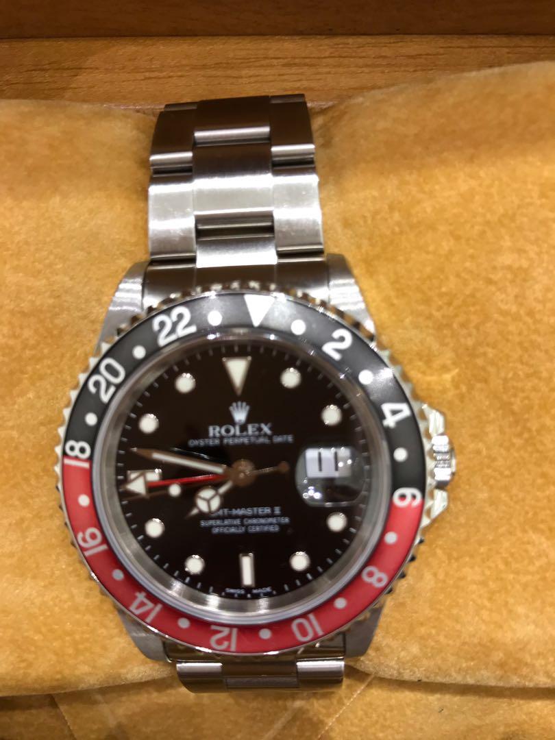 Gmt master on sale ii coke bezel