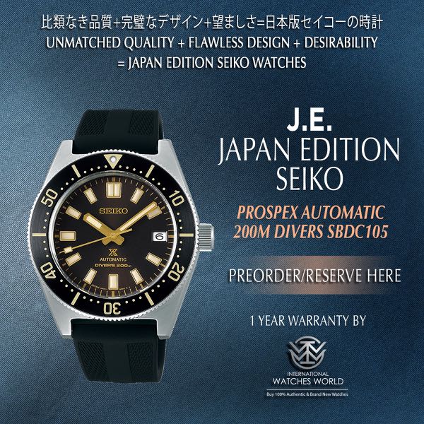 SEIKO JAPAN EDITION PROSPEX AUTOMATIC 200METERS NEW MODERN REIMAGINED DIAL  SBDC105, Men's Fashion, Watches & Accessories, Watches on Carousell