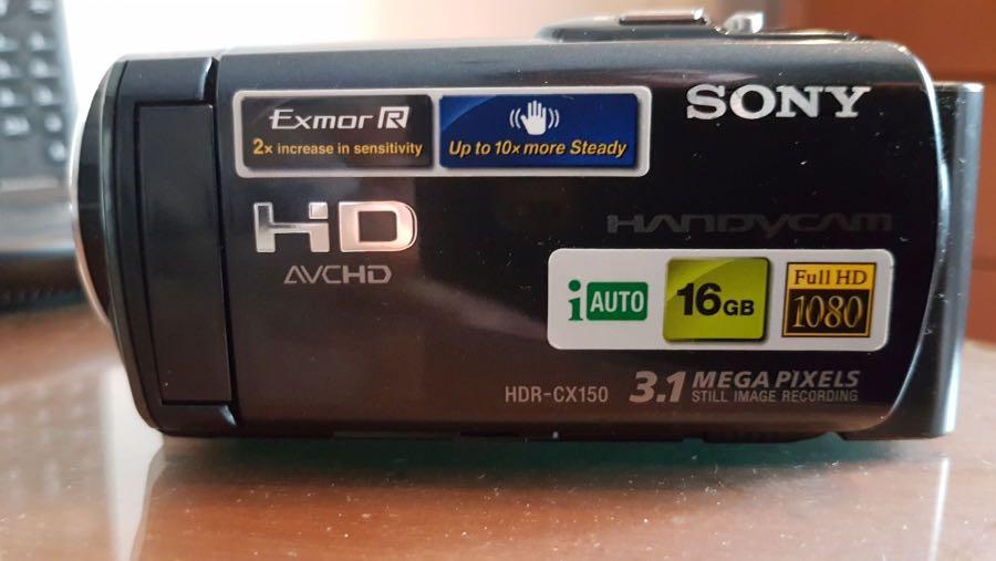 Sony Handycam HDR CX150, Photography, Video Cameras on Carousell
